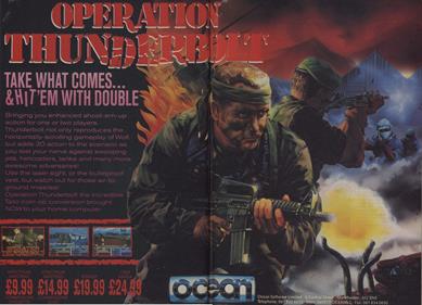 Operation Thunderbolt - Advertisement Flyer - Front Image