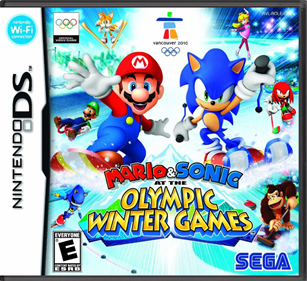 Mario & Sonic at the Olympic Winter Games - Box - Front - Reconstructed Image
