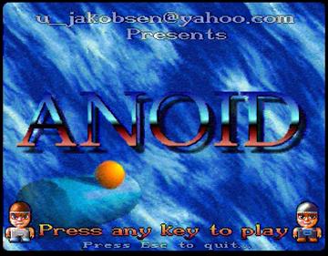 Anoid - Screenshot - Game Title Image