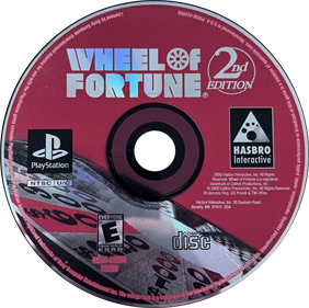 Wheel of Fortune: 2nd Edition - Disc Image