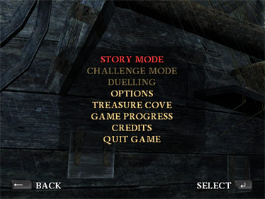 Pirates of the Caribbean: At World's End - Screenshot - Game Select Image