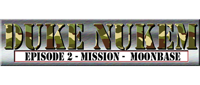 Duke Nukem: Episode 2: Mission: Moonbase - Clear Logo Image
