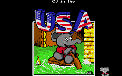 CJ In The USA - Screenshot - Game Title Image