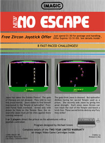 No Escape! - Box - Back - Reconstructed Image