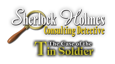 Sherlock Holmes Consulting Detective: The Case of the Tin Soldier - Clear Logo Image