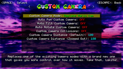 Super Mario 64 Plus - Screenshot - Game Select Image