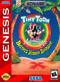 Tiny Toon Adventures: Buster's Hidden Treasure - Fanart - Box - Front Image