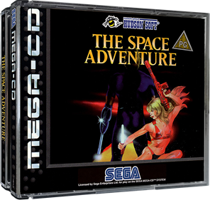 The Space Adventure - Box - 3D Image