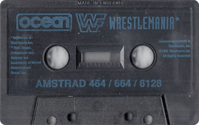 WWF Wrestlemania - Cart - Front Image