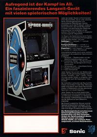 Space Wars - Advertisement Flyer - Back Image