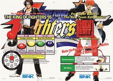 The King of Fighters '95 - Arcade - Controls Information Image