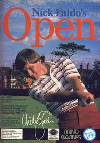 Nick Faldo Plays the Open - Advertisement Flyer - Front Image