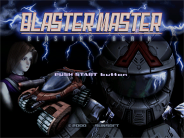 Blaster Master: Blasting Again - Screenshot - Game Title Image