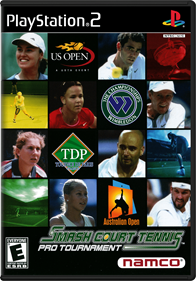 Smash Court Tennis Pro Tournament - Box - Front - Reconstructed Image