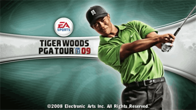 Tiger Woods PGA Tour 09 - Screenshot - Game Title Image