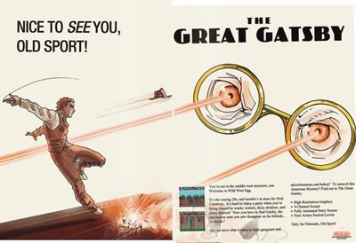 The Great Gatsby - Advertisement Flyer - Front Image