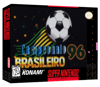 Futebol Brasileiro '96 - Box - 3D Image