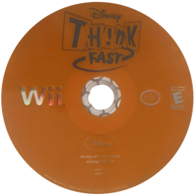Disney Th!nk Fast: The Ultimate Trivia Showdown - Disc Image