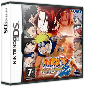 Naruto: Ninja Council 2: European Version - Box - 3D Image