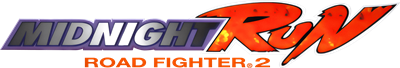 Midnight Run: Road Fighter 2 - Clear Logo Image