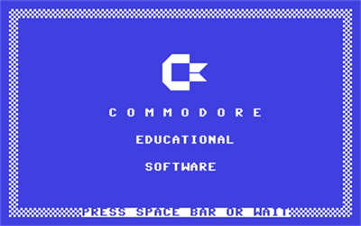 Master Mind (Commodore Educational Software) - Screenshot - Game Title Image