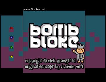 Bomb Bloke - Screenshot - Game Title Image