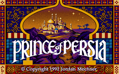 Prince of Persia (Brøderbund Software) - Screenshot - Game Title Image