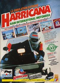 Harricana: International Snowmobile Competition - Advertisement Flyer - Front