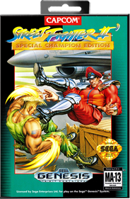 Street Fighter II': Special Champion Edition - Box - Front - Reconstructed