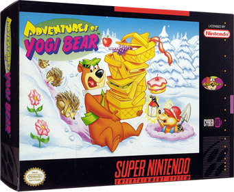 Adventures of Yogi Bear - Box - 3D Image