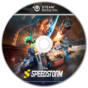 Disney Speedstorm - Fanart - Disc Image