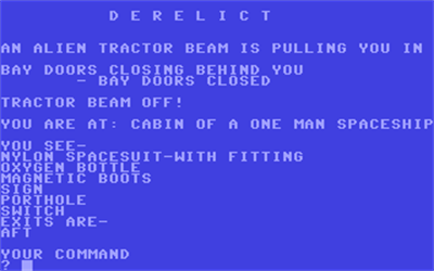 Derelict (Aardvark Software) - Screenshot - Game Title Image