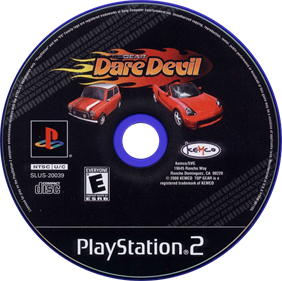 Top Gear: Dare Devil - Disc Image