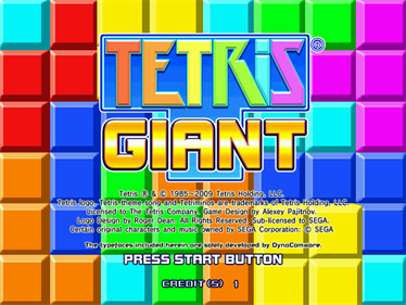Tetris Giant - Screenshot - Game Title Image