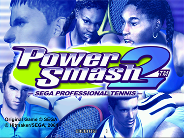 Virtua Tennis 2 - Screenshot - Game Title Image