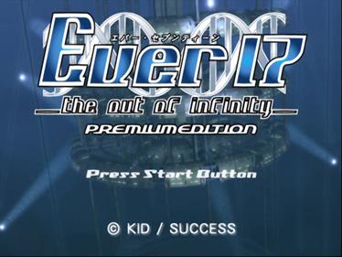 Ever17: The Out of Infinity - Screenshot - Game Title Image