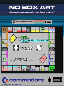 Monopoly (Street Games) - Fanart - Box - Front Image