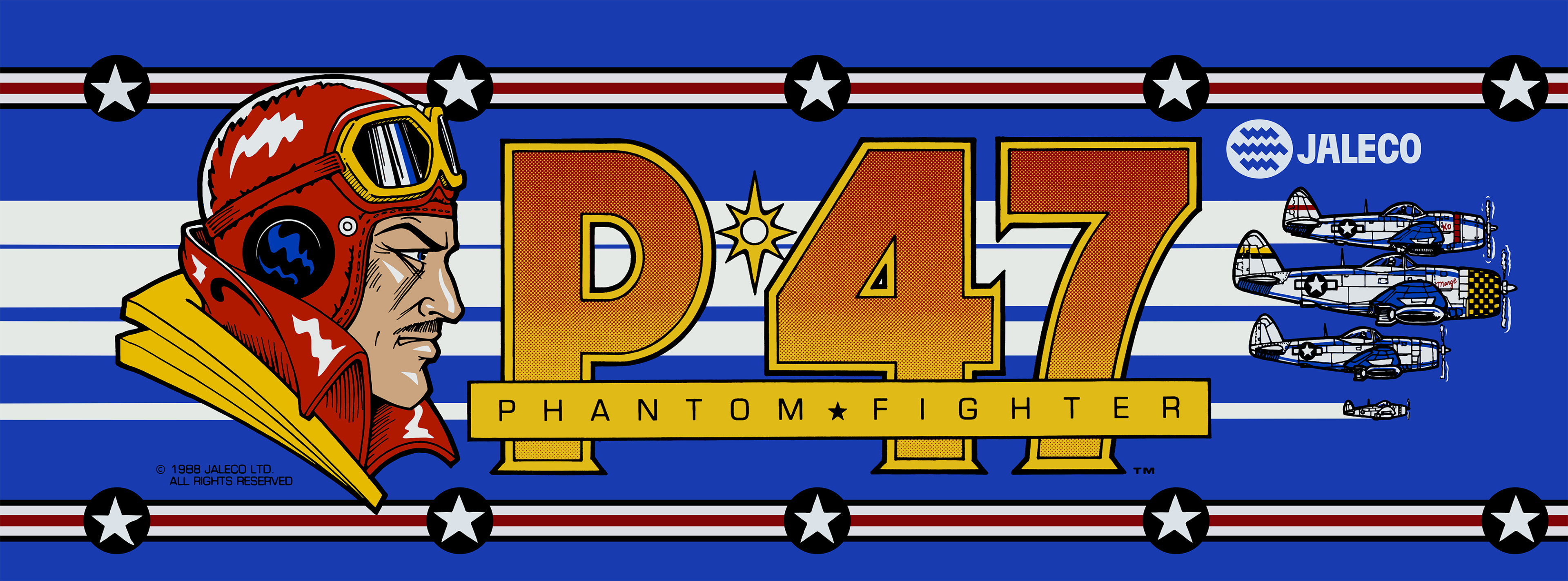 FLIPER MANIA - Tudo sobre jogos de Fliperama: P-47 The Phantom Fighter  (1988)