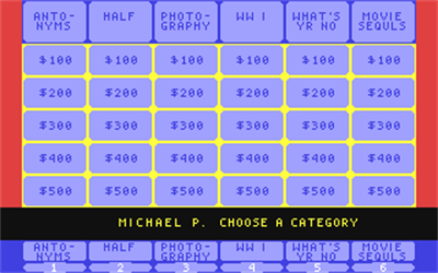 Jeopardy! New Junior Edition - Screenshot - Gameplay Image