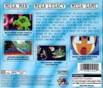 Mega Man 8: Anniversary Edition - Box - Back Image