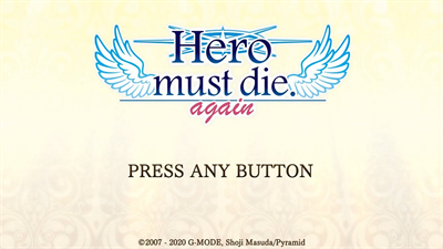 Hero must die. again - Screenshot - Game Title Image