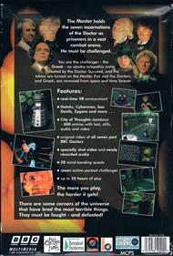Doctor Who: Destiny of the Doctors - Box - Back Image