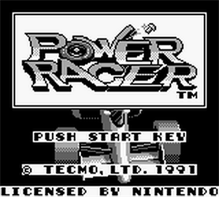 Power Racer - Screenshot - Game Title Image