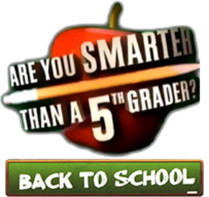 Are You Smarter Than a 5th Grader? Back to School - Clear Logo Image