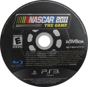 NASCAR The Game: 2011 - Disc Image