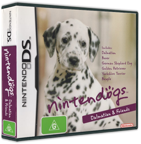 Nintendogs: Dalmatian & Friends - Box - 3D Image