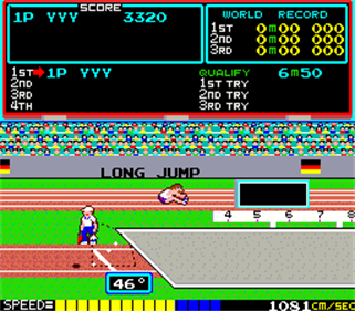 Track & Field - Screenshot - Gameplay Image