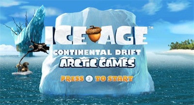 Ice Age: Continental Drift: Arctic Games - Screenshot - Game Title Image