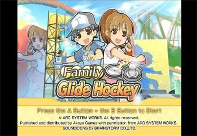 Family Glide Hockey - Screenshot - Game Title Image