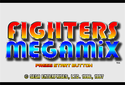 Fighters Megamix - Screenshot - Game Title Image